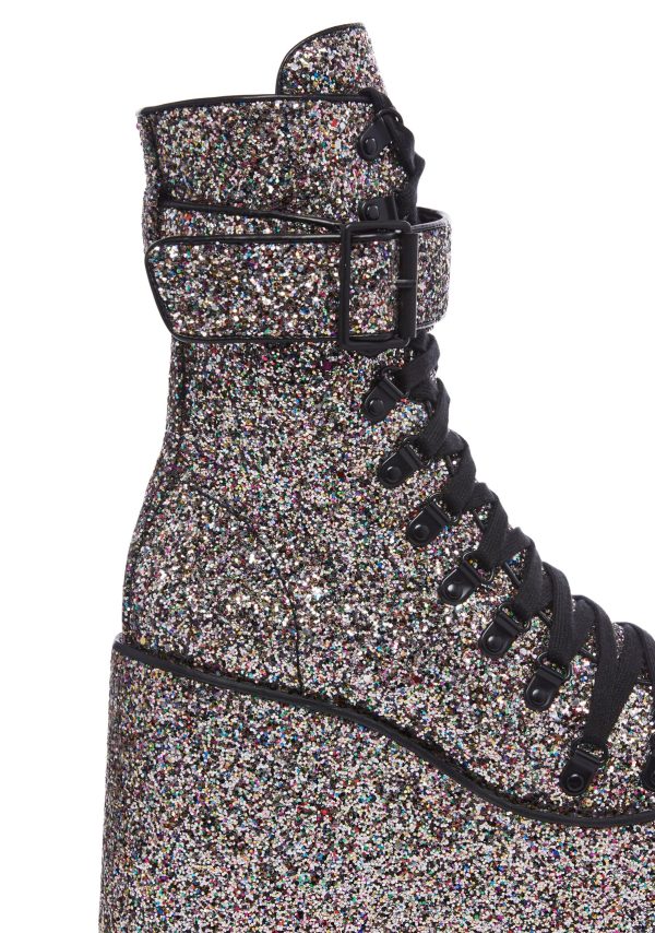 Sugar Coated Traitor Boots - Silver - Image 2