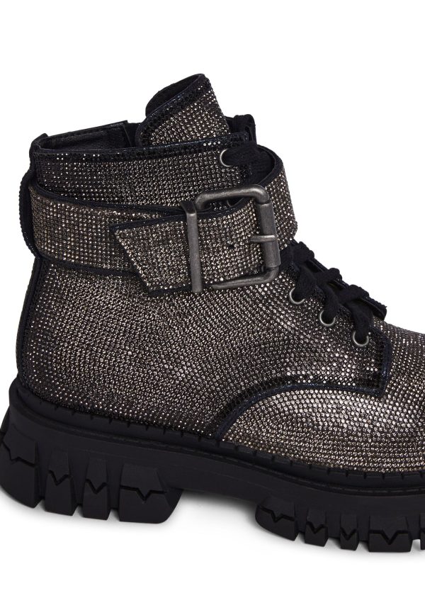 Hype Status Combat Boots - Graphite - Image 2