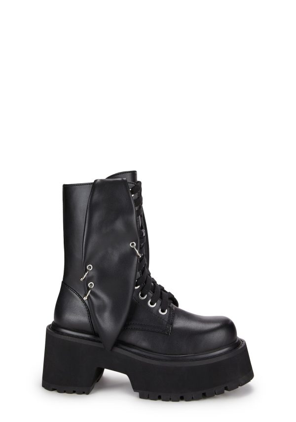 Tails To Tell Combat Boots