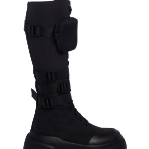 Mad Hustle Knee High Combat Boots