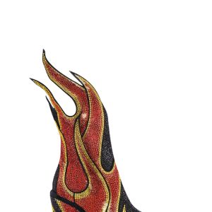 Sheriff Shine Cowboy Boots - Fire