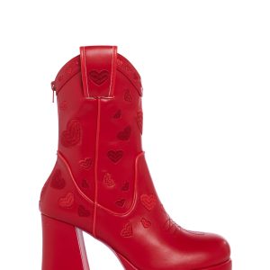 Follow The Sunset Cowboy Boots - Red