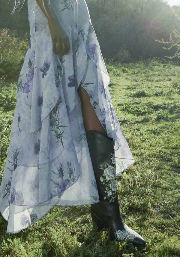 Mourning Rose Cowboy Boots - Image 5