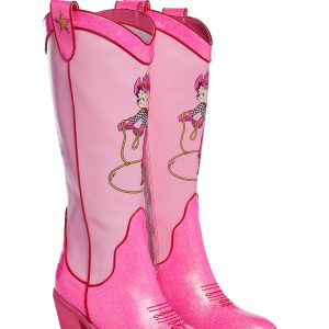 She's The Bee's Knees Cowboy Boots - Glitter