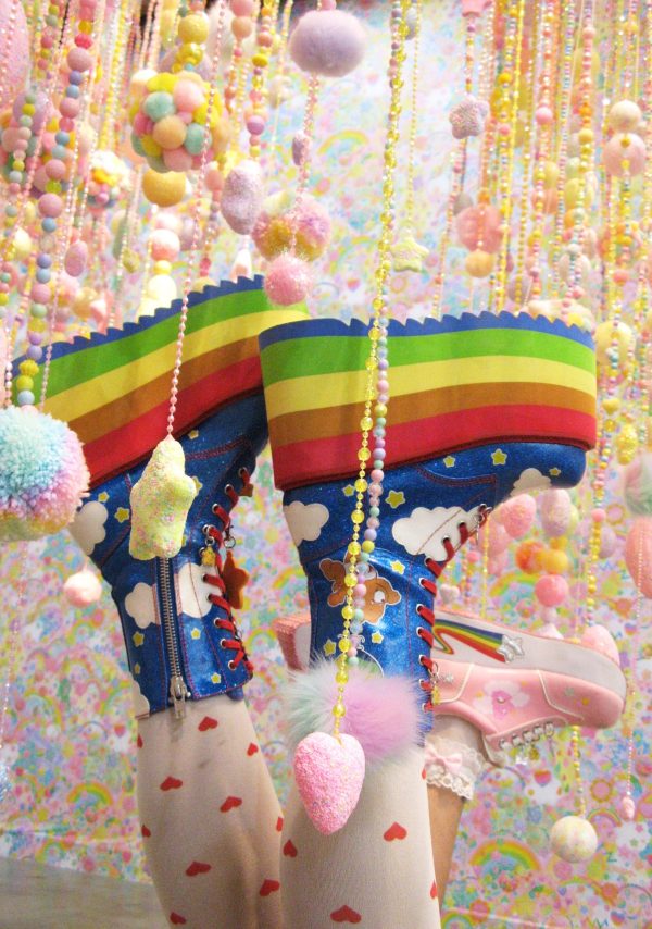 Up And Away Platform Boots - Rainbow - Image 6