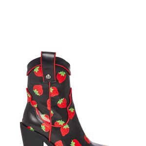 Meadow Greeting Cowboy Boots - Black