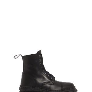 M-WALL083C-S5 Leather Combat Boots