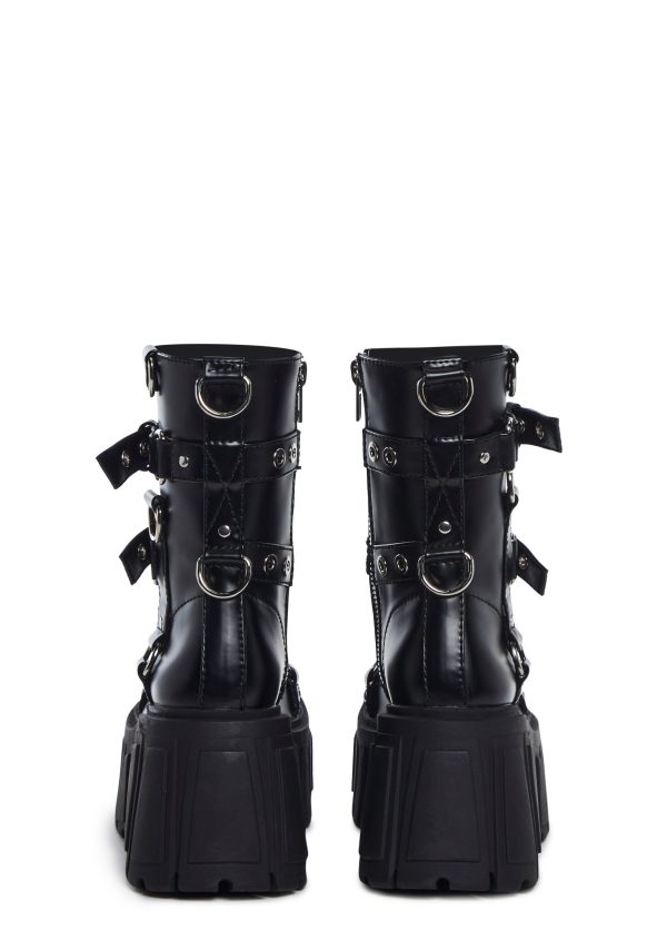 Utopia Bondage Combat Boots - Image 4