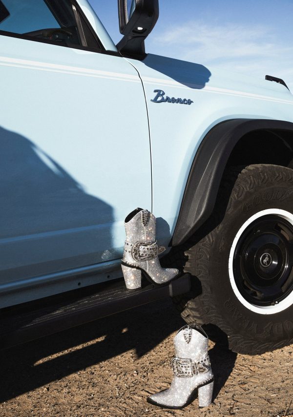 Sheriff Shine Cowboy Boots - Silver - Image 9