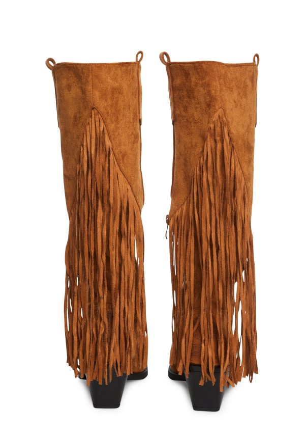 Copper Swept Away Cowboy Boots - Image 4