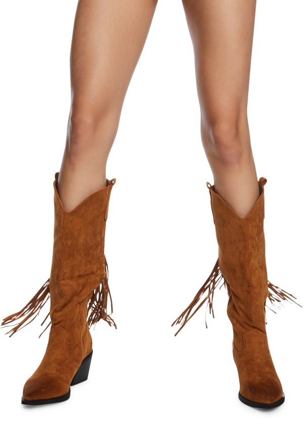 Copper Swept Away Cowboy Boots - Image 5